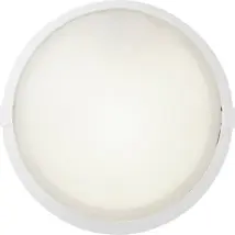 500580 – Super 400 Led-bullauge Mit Hf-erkennung – 14 W, 1100 Lm, Ip44 Ik07, Opalisierender Polycarbonat-diffusor - Sarlam