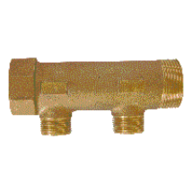 Raccoglitore Componibile Mf 1"1/4 - Serie C - Portata Piana 4 Uscite