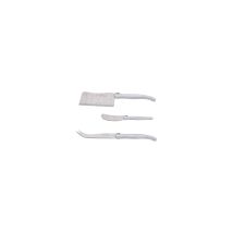 Set di 3 Coltelli da Formaggio in Acciaio Inossidabile – Laguiole – Spessore 1,2 mm – Dimensioni 26x10,5 cm – Jean Dubost