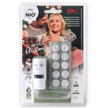 Blisterpackung Mit 10 Kleinen Nio-drucken Zum Thema "weihnachten" Colop Nil004