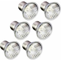 Reptile Lamp Tortoise Bulb Basking Uv Bulbs Heating Lamp Bulb For Reptiles Aquarium Tortoise Lizard Snake, 6 Pack 75w Uva Uvb