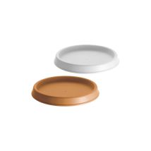 Funda De Base Redonda De 38×5 En Resina Impruneta Para Maceta De Exterior – Stefanplast