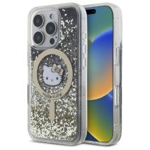 Custodia Magsafe Hello Kitty Con Glitter Liquidi Per Iphone 16 Pro