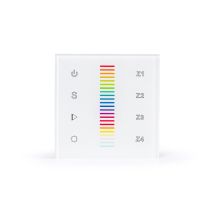 Pannello di controllo touch - 4 zone - RGB - 100-240V AC - Sunricher