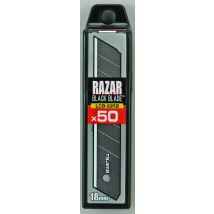 Lame Di Ricambio Tajima (lame, Frese), Lama Da 18 Mm, Risultati Di Taglio Ottimali - 50 Pezzi In Custodia Rigida -lcb50rb50h