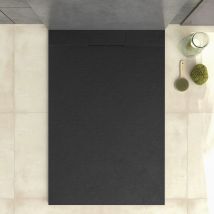 Receveur De Douche Quartzo 80x100cm Noir Ral-9005