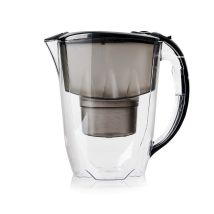 Aquaphor Amethyst 2,8l Krug Mit Kartuschenwechselanzeige + 3 Maxfor-kartuschen, Schwarz