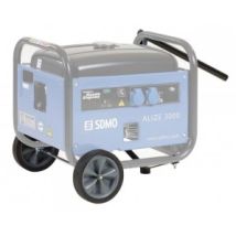 SDMO – Kit carriola per generatore 2/3 kW – Ruote antiforatura da 187 mm