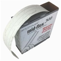 Strait-flex Kantenprofil Mid Flex 300, Flex. Winkel Weiß Hoher Kantenschutz, Für Innen- & Außenkanten Im Trockenbau, 10 Rollen Á 30,5m