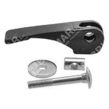 Leva bloccaggio stegole per rasaerba – Compatibile con modelli HARRY HR 460PX, HR 460SX, HR 470SB – Diametro M8, Lunghezza 55mm
