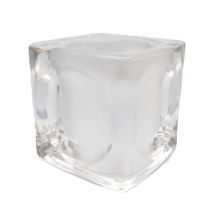 Abat-jour En Verre Cubo 7x7cm Ouverture 3cm Mat