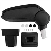 Destockoutils - Car Armrest Black 11.5x32x(30-50) Cm Abs Vidaxl