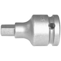 Bit Di Avvitamento Scossa 1/2 '' Per Viti Femmina 6 Lati, Costa S / Piatto: 7 Mm Lungo. 55 Mm, Diametro Esterno Del Disco 25 Millimetri