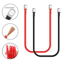 ECO-WORTHY – 16 Feet Flat Battery Cable – Copper, 16 AWG, PVC Insulation – Reliable Battery Connections