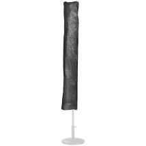 Uniprodo Wasserdichte Gartenschirmhülle – PE-Material – Schwarz – 197 x 46 x 1 cm – Schutzhülle für verschiedene Gartenschirme