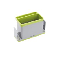 Kitchen Craft - Kitchencraft 4-in-1 Plastica Per Lavello Cucina, 19,5 X 9,5 X 12 Cm (7,5' X 3,5' X 4,5') - Grigio / Verde