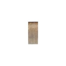 Türvorhang Aus Mahagoni Mit Schwarzen Lackierten Bambusstangen – 90x200 Cm – Morel