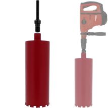 Diamantbohrkrone Ø 159 Mm Mit Adapter Für Bohrmaschine Und Sds-max-bohrhammer