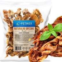 Snack Prelibato E Naturale Per Cani, Petmex Striscioline Di Carne Di Maiale Essiccata 500g