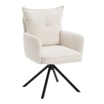 Wahson Office Chairs - Silla De Oficina En Tela Silla De Ordenador Giratoria Ocasional Moderna Cómoda Silla De Escritorio Para Casa Oficina, Blanco , 