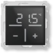 Termostato Inteligente Homematic-ip Negro Vidrio Táctil