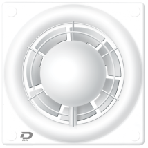 Ventilatore Estrattore Da Parete Diloc Aerem100 Bianco 14w Ad Aspirazione Diretta