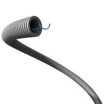 Gaine Icta 3422 - Avec Tire-fils - ∅ 40 Mm - Couronne De 50 M - Gris Ral7011 - Sevvo Classic - B34940 - Iboco