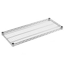Tablette de salle de bain – 20 kg – Acier chromé – Longueur 20 cm x Largeur 61 cm – SERENA