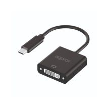 Typ-C auf DVI-Adapter – USB Typ C (männlich) zu DVI (weiblich) – 1080P/60Hz – 13 cm – ABS – Plug and Play