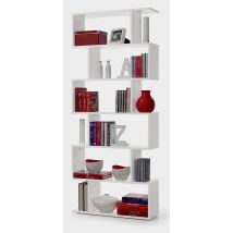 Kit Libreria Athena Cm.80x25x192h Bianca