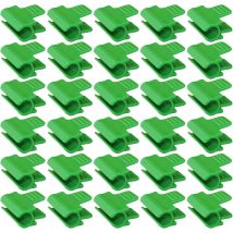 30 Greenhouse Film Clips, Greenhouse Fasteners, 11mm Greenhouse Clip, Plant Clips, Plastic Net Tunnel Hoop Clip, For Greenhouses, Plant Extension 