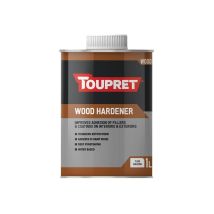 Toupret – Wood Hardener 1 Litre – Wet Rot Treatment for Wood – Deep Penetrating Formula – Compatible with Fillers and Coatings