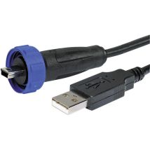 Usb-steckverbinder-adapter 2.0 - Ip68 Stecker, Gerade Px0441/3m00 Usb A/mini Usb B Px0441/3m00 Bulgi