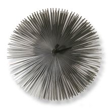Runder Stahlschöpfloffel 25 cm – Flachstahl – Kaminreinigung – Durchmesser 25 cm – Dicke 3 mm – Breite 0,40 mm