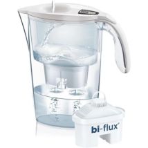 Pack Jarra Filtrante Laica Stream/ 2.3l/ Blanca/ Jarra + 1 Filtro Bi-flux