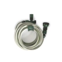Kit Manguera 10m Con Colgador Grifo Hanga K10