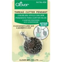 Clover Ciondolo A Forma Di Tagliafilo In Argento Anticato,