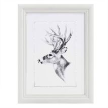 Bilderrahmen Fotogalerie, Holz Rahmen, Glasscheibe, Artos Stil Weiß 30x40 Cm - Woltu