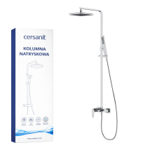 Columna De Ducha Cromada Cersanit Mille