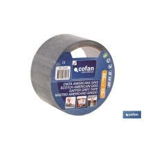 Nastro Adesivo Grigio 180 Micron 50 Mm X 10 M