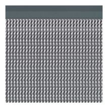 Acudam - Cortina Puerta Manacor Color Plata 90x210cm M63577