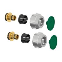 Flamco Set Raccordo A Compressione A3 12x2mm X G3/4i Eurok. Ms Vern., F11401