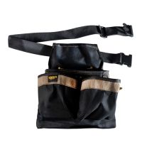 Kuny's Pk-1836 5-pocket Framer's Nail And Tool Pouch With Belt For Professional Construction And Carpentry Use