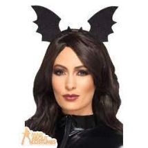Bat Wings Headband - Black - 49105