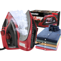 Mesko Ms 5031 Plancha De Vapor Roja 3000w