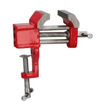 Morsa da Tavolo AFT 50 mm – Colore Rosso – Larghezza Massima 2 cm