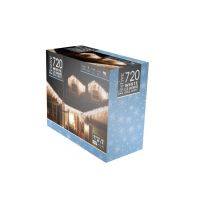 Festive - Outdoor Christmas Lights - White - 720 Led Lights (p036798) - White