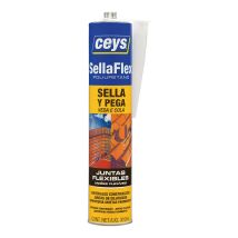 Ceys Sellaflex Dichtmittel schwarz 290 ml – Flexibles Dichtmittel für Innen- und Außenanwendungen – Hohe Haftung – Professionelles Finish
