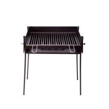 Barbacoa rectangular 60 x 40 cm – Chapa de alta calidad – Fácil instalación – Ideal para paellas