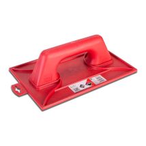 Rubi – Rechteckige Glättekelle 27 x 18 cm – Stahl – Hohe Abriebfestigkeit – Lange Lebensdauer